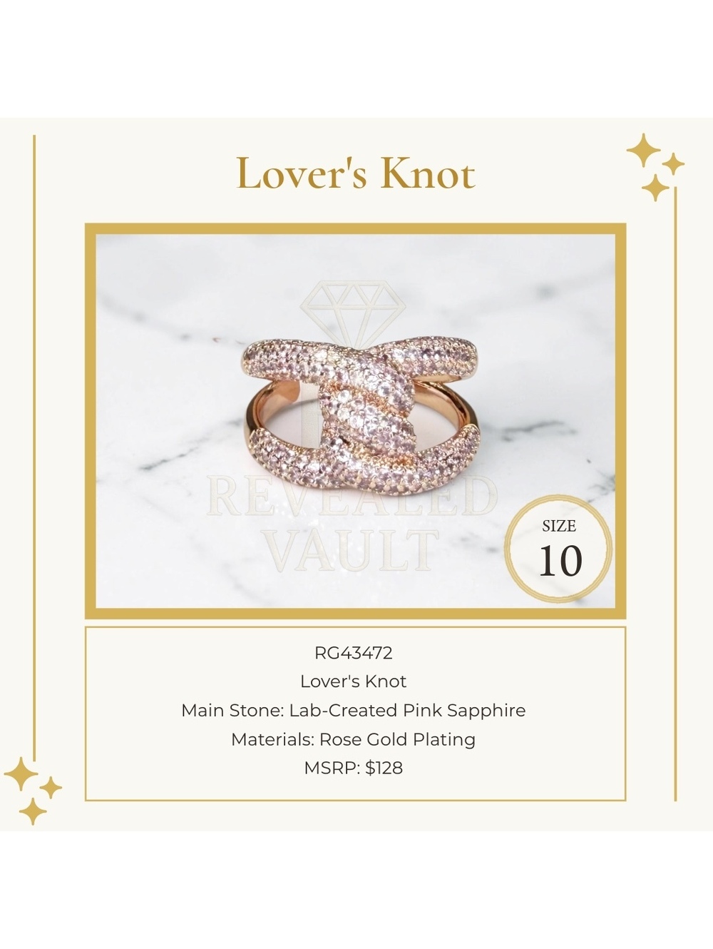 Lover's Knot - Size 10 - OG
